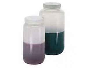 Thermo Scientific Nalgene 2121-0005 Polypropylene Wide-Mouth Bottle, 2 L