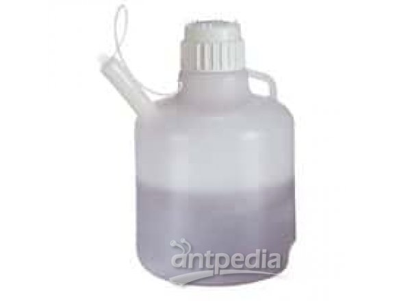 Thermo Scientific Nalgene 2340-0050 low-density polyethylene safety dispensing jug, 20 L