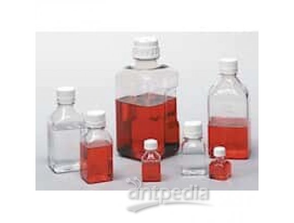 Thermo Scientific Nalgene 2019-0060 Sterile PETG Media Bottles, 60 mL; 96/box
