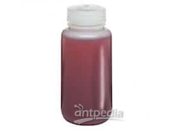 Thermo Scientific Nalgene 2104-0002 HDPE Wide-Mouth Bottle, 60 mL, 12/Pk