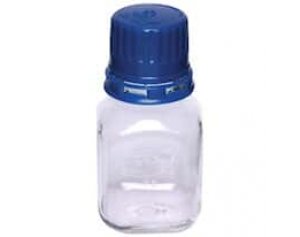 TriForest BPC0125 Square Autoclavable Media Bottle, 125 mL, PC, 24 per pack, 144/CS