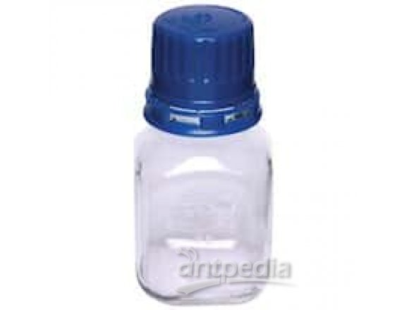TriForest BPC0250 Square Autoclavable Media Bottle, 250 mL, PC, 24 per pack, 96/CS