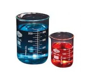 Borosil BG1000-100 United Scientific Beaker, glass, low form, 100 mL, 12/pk