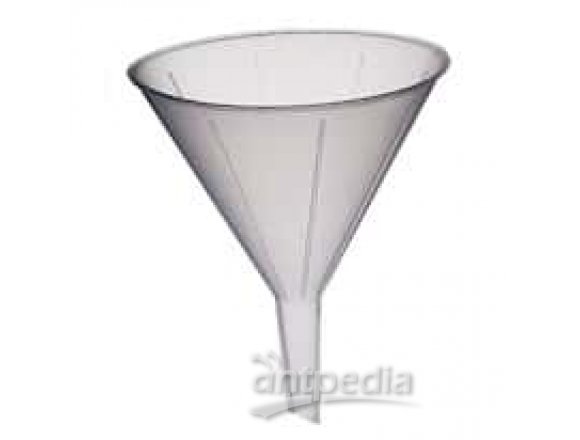 Disposable PP Vented Utility Funnel, 50 mL, 100/Bag