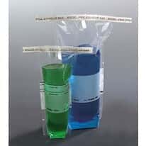 Whirl-Pak B01403WA stand-up sodium thiosulfate <em>bags</em> for potable water sampling, <em>18</em> oz