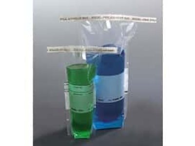 Whirl-Pak B01402WA stand-up sodium thiosulfate bags for potable water sampling, 4 oz