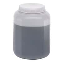 High-Density Polyethylene <em>Wide</em>-Mouth jar, 10 L