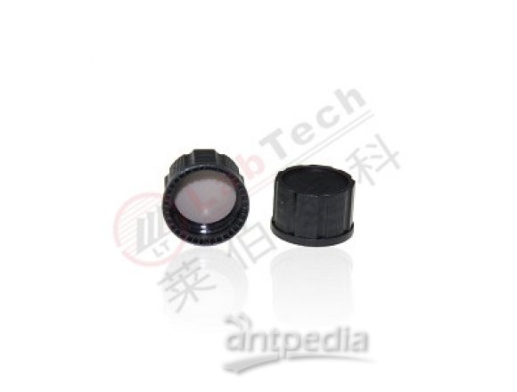 莱伯泰科 LT022018-400 黑色PP实心盖  配1.5mm厚度本膜白胶垫片. 100个