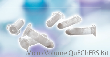 Micro Volume <em>QuEChERS</em> Kit for LC/MS (Forensic)