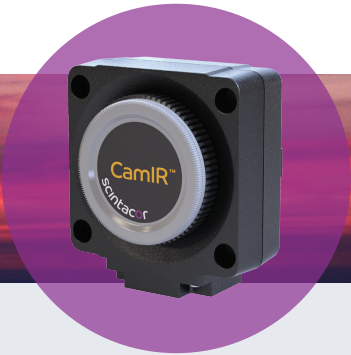用于激光探测和红外成像的基于荧光粉的CAMIR相机