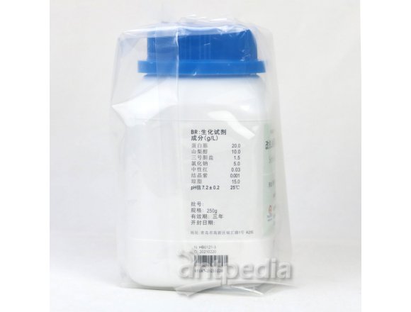改良山梨醇麦康凯(CT-SMAC)琼脂	HB0121-3   250g