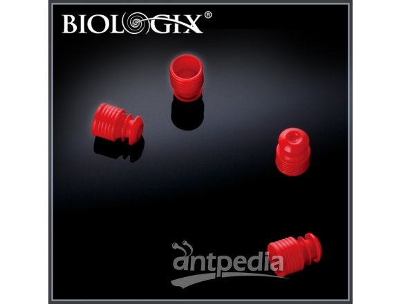 巴罗克Biologix 红色试管盖PE材质12-1399 可搭配12-1300型号的试管