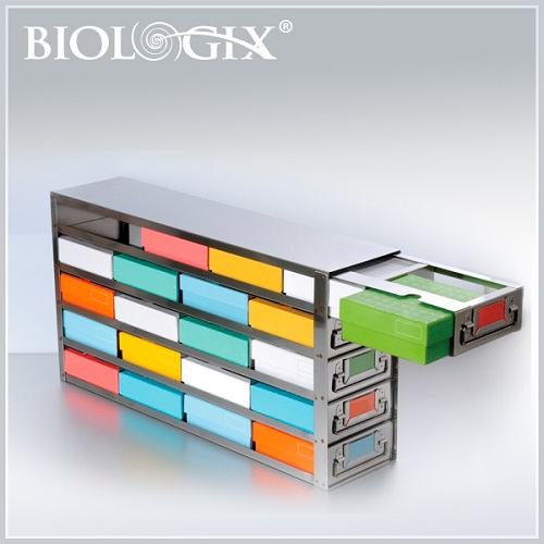 巴罗克Biologix <em>侧</em>取式冻存管架 便于低温条件下拿取冻存盒99-5225