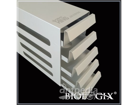 巴罗克Biologix 滑槽侧取式抽屉型冻存管架 铝合金材质 96-5216