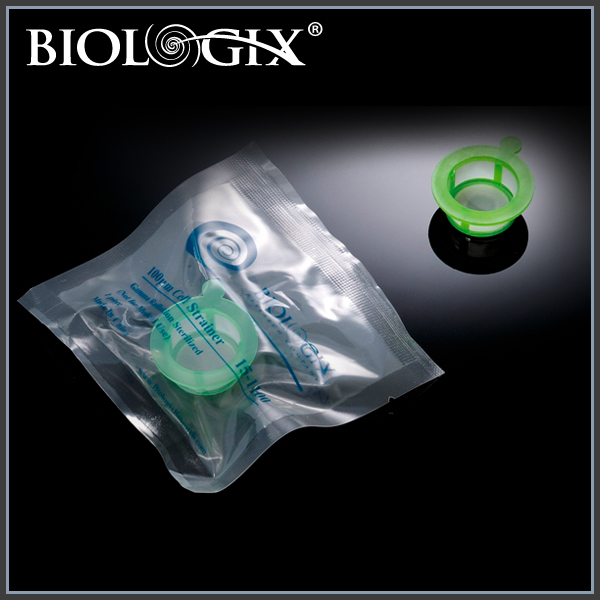 巴罗克Biologix 细胞过<em>滤器</em> 绿色100μm细胞筛网 <em>独立</em>塑封<em>包装</em>使用安全便利15-1100