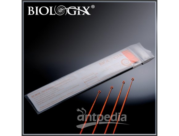 巴罗克Biologix 10μl橘色接种环 用于微生物学和细胞集落分离与去除65-0010