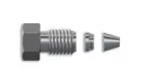 安捷伦Agilent带短螺钉 (S) 的不锈钢接头 5062-2418