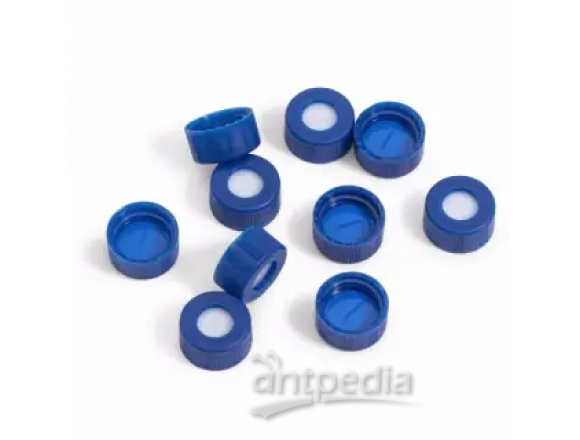 安捷伦Agilent 2ml蓝色螺纹口样品瓶盖 100/包 5183-2076