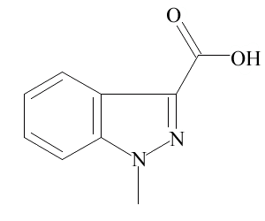 H812758-1g 1-甲基<em>引</em>唑-3-羧酸,99%