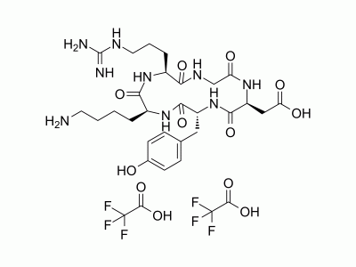 Cyclo(RGDyK) trifluoroacetate | MedChemExpress (MCE)