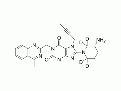 HY-10284S Linagliptin-d4 | MedChemExpress (MCE)