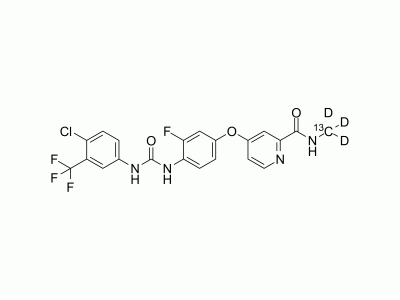HY-10331S1 Regorafenib-13C,d3 | MedChemExpress (MCE)