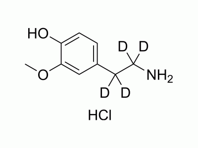 HY-103638S 3-Methoxytyramine-d4 hydrochloride | MedChemExpress (MCE)