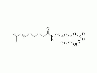 HY-10448S (E/Z)-Capsaicin-d3 | MedChemExpress (MCE)