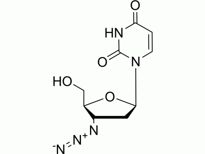 3′-Azido-2′,3′-dideoxyuridine | MedChemExpress (MCE)