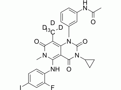Trametinib-13C,d3 | MedChemExpress (MCE)