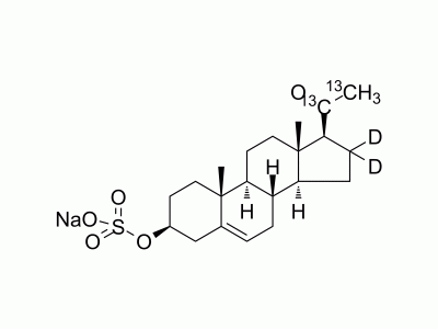 HY-110189S Pregnenolone monosulfate sodium-13C2,d2 | MedChemExpress (MCE)