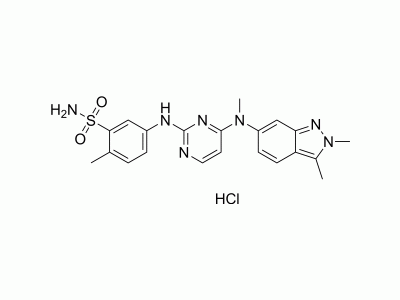 HY-12009 Pazopanib Hydrochloride | MedChemExpress (MCE)