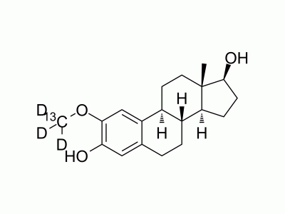 2-Methoxyestradiol-13C,d3 | MedChemExpress (MCE)