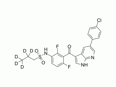 HY-12057S Vemurafenib-d5 | MedChemExpress (MCE)