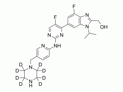 HY-126534S Abemaciclib metabolite M18-d8 | MedChemExpress (MCE)