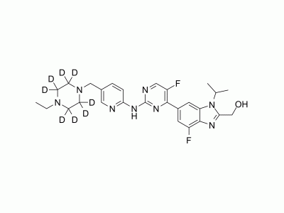 Abemaciclib metabolite M20-d8 | MedChemExpress (MCE)