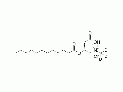 HY-130321S Lauroyl-L-carnitine-d3 chloride | MedChemExpress (MCE)