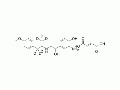 N-Deformyl Formoterol-d6 Fumarate (Mixture of Diastereomers) | MedChemExpress (MCE)