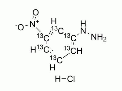 HY-133689AS 3-Nitrophenylhydrazine-13C6 hydrochloride | MedChemExpress (MCE)
