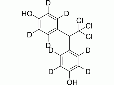 HY-141764S 2,2-Bis(p-hydroxyphenyl)-1,1,1-trichloroethane-d8 | MedChemExpress (MCE)