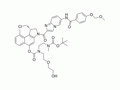 MethylCBI-azaindole-benzamide-MOM-Boc-ethylenediamine-D | MedChemExpress (MCE)
