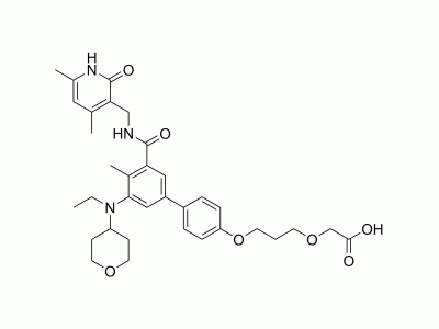 Tazemetostat de(methylene morpholine)-O-C3-O-C-COOH | MedChemExpress (MCE)