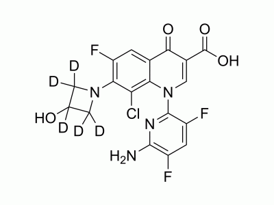 HY-14814S Delafloxacin-d5 | MedChemExpress (MCE)