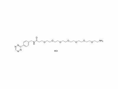 Tetrazine-PEG7-amine hydrochloride | MedChemExpress (MCE)