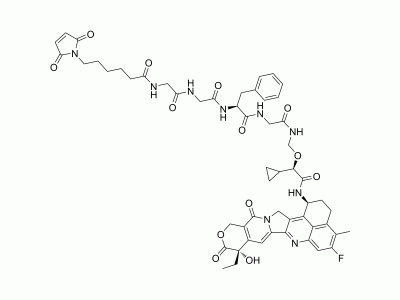 MC-Gly-Gly-Phe-Gly-(R)-Cyclopropane-Exatecan | MedChemExpress (MCE)