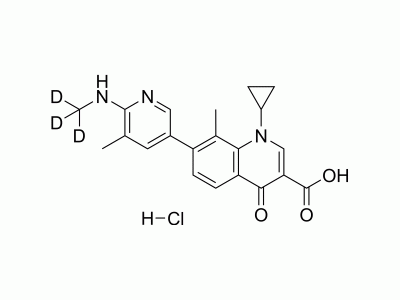 Ozenoxacin-d3 hydrochloride | MedChemExpress (MCE)