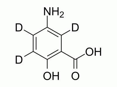 5-Aminosalicylic acid-d3 | MedChemExpress (MCE)