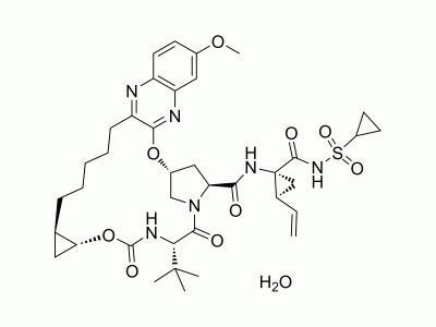 HY-15298B Grazoprevir hydrate | MedChemExpress (MCE)