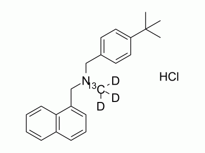 Butenafine-13C,d3 hydrochloride | MedChemExpress (MCE)