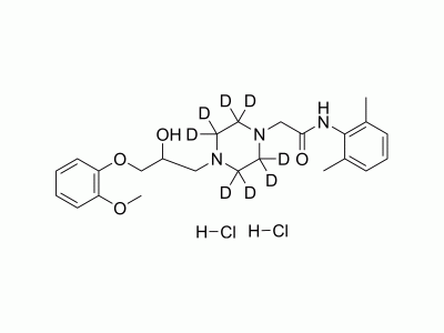 Ranolazine-d8 dihydrochloride | MedChemExpress (MCE)